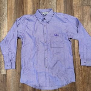 FedEx Lavender Men's Dress Shirt